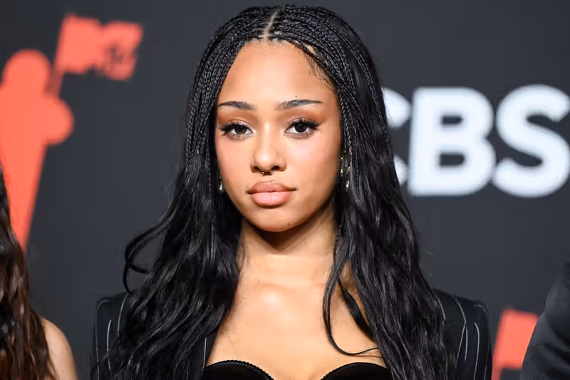 Manon Bannerman of KATSEYE at a public appearance