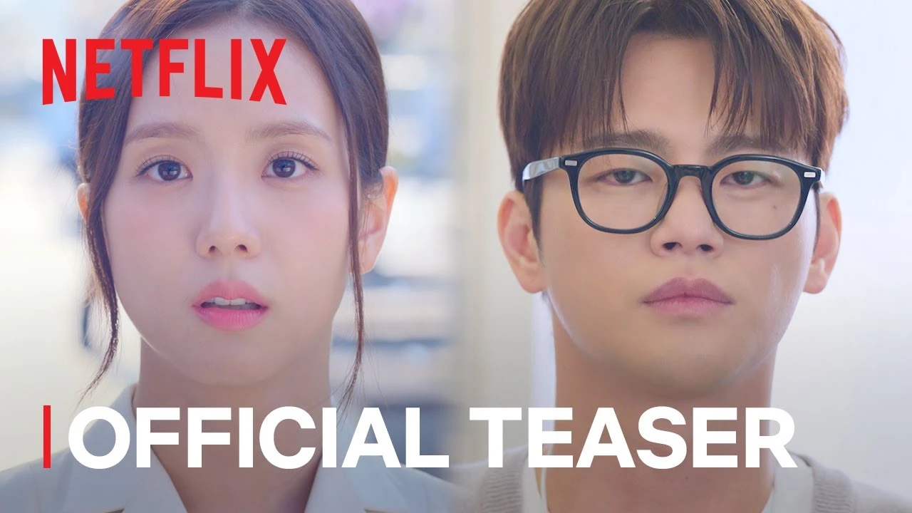 Jisoo and Seo In-guk in a teaser still from Netflix's Boyfriend on Demand