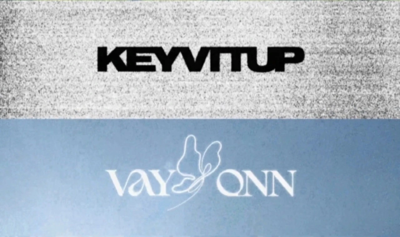 KEYVITUP and VAY ONN official logos side by side, showing contrasting visual identities