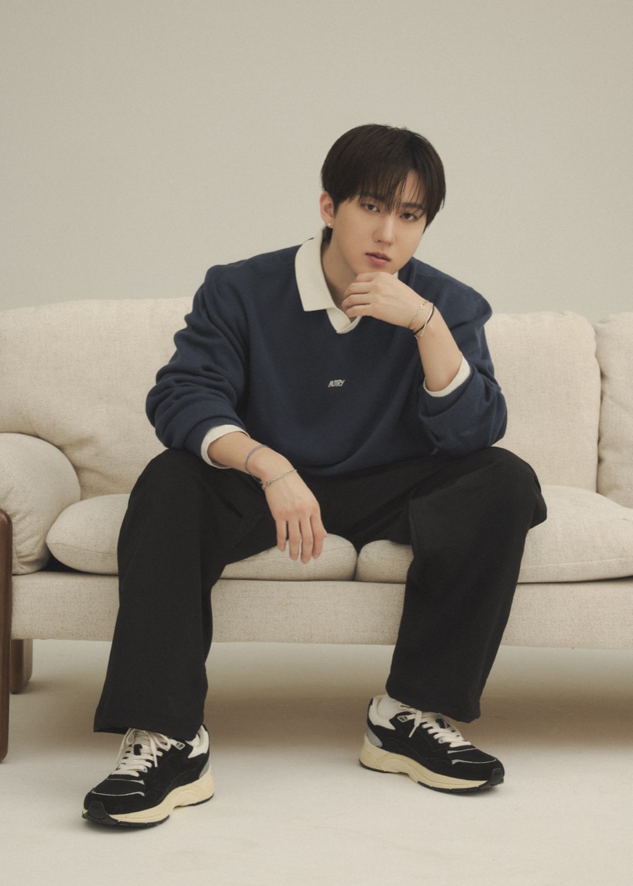 Changbin of Stray Kids in the Autry spring 2026 campaign