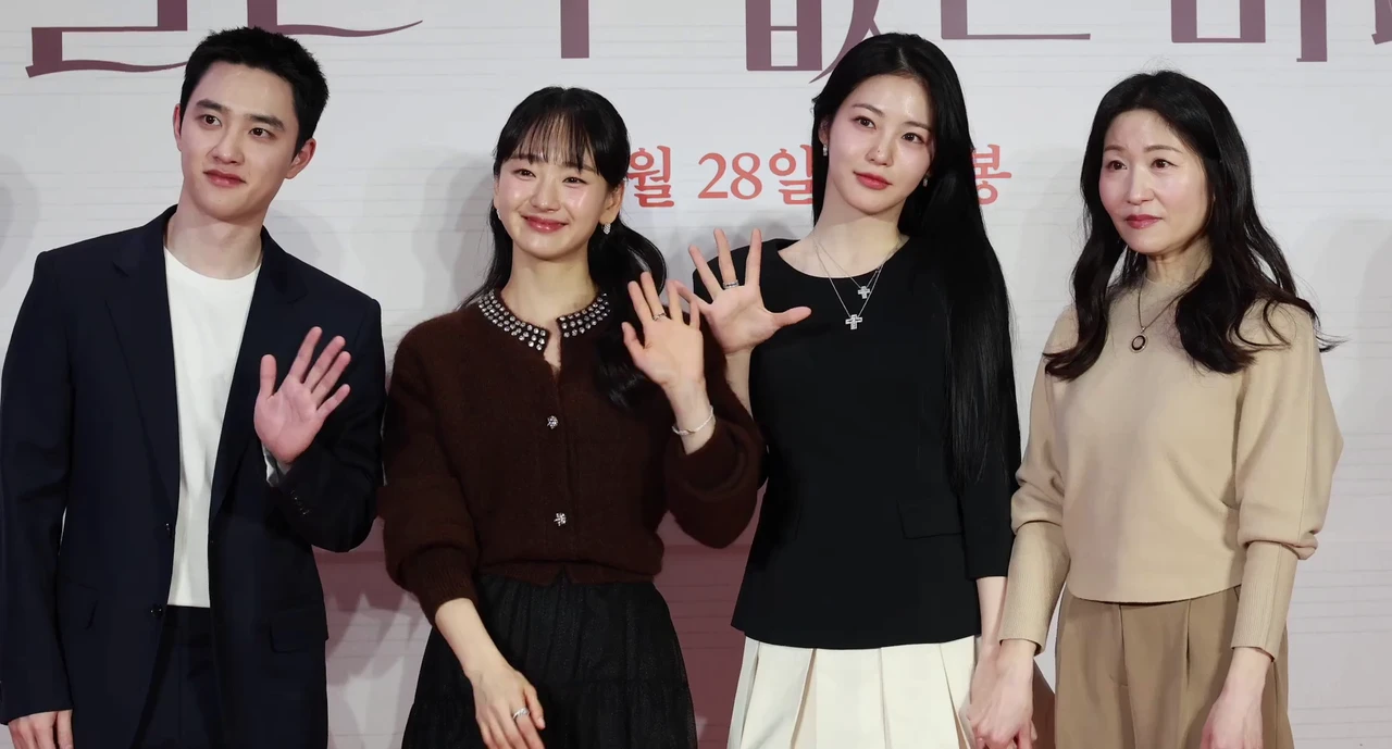 Shin Ye Eun at the Secret: Untold Melody showcase press call in Seoul, January 2025