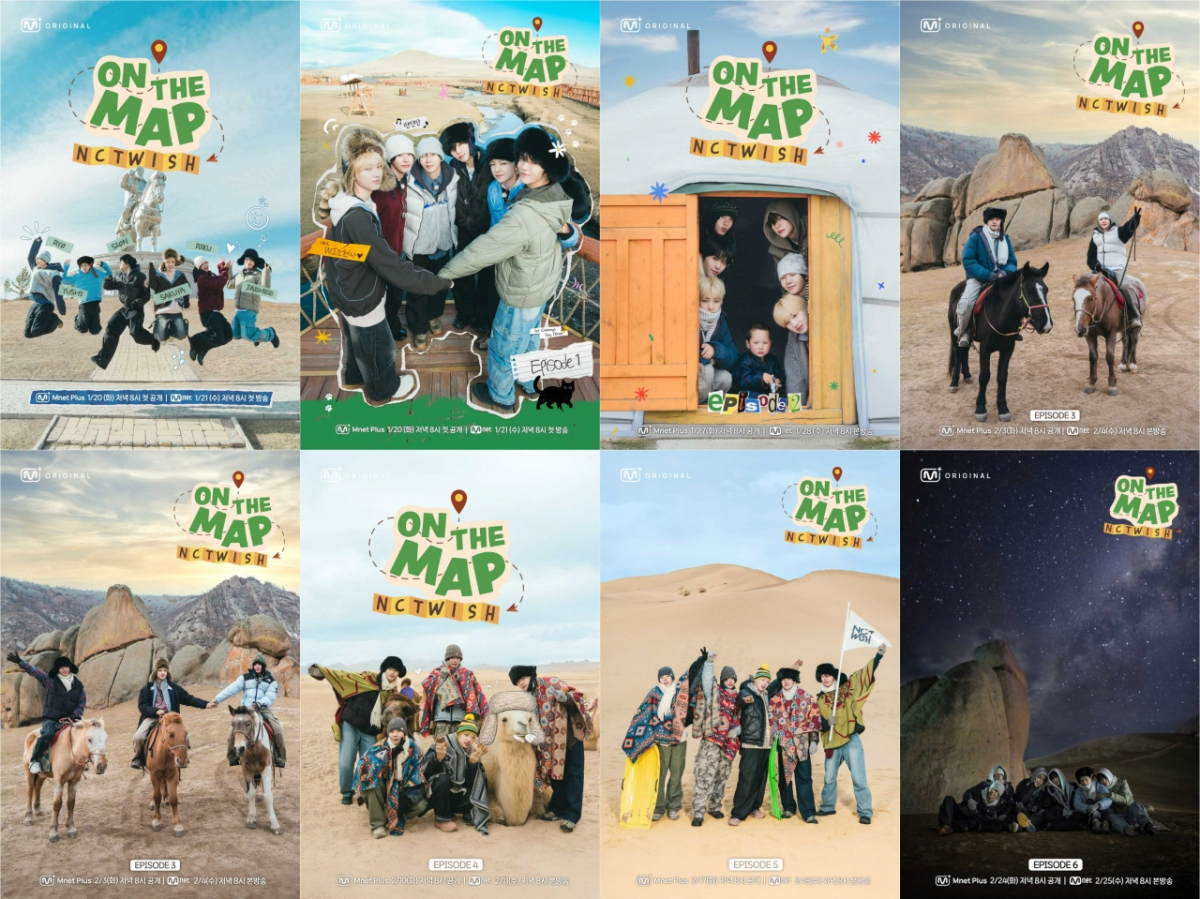 NCT WISH members on On the Map variety show