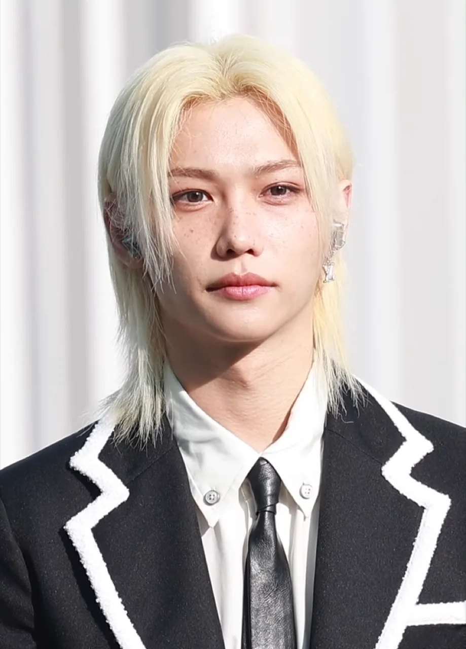 Felix of Stray Kids at an event in 2025
