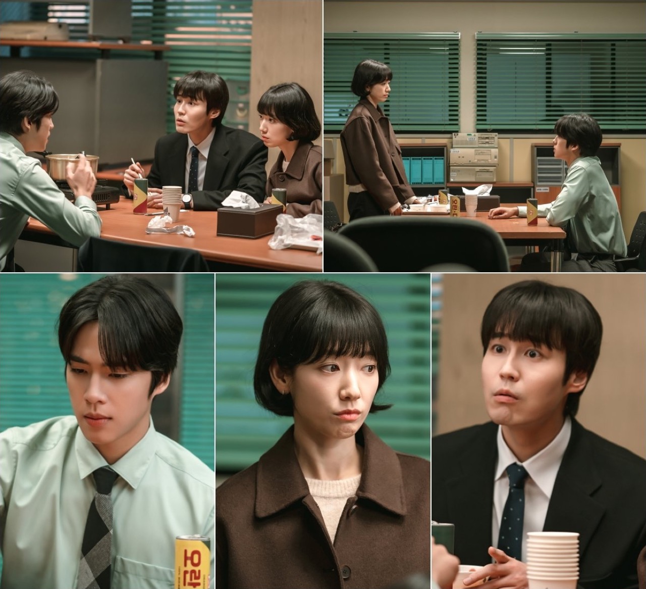 Hong Geum-bo and colleagues gather in Undercover Miss Hong, tvN 2026