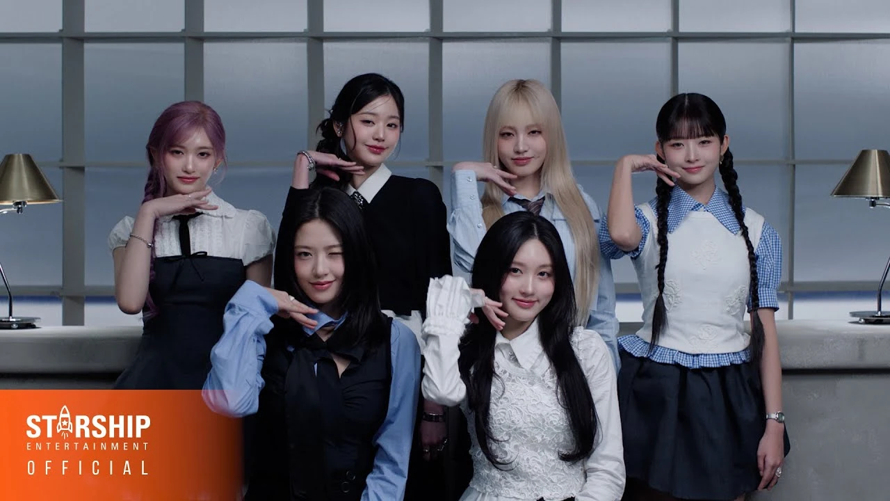 IVE group official promotional photo during Attitude era, 2025