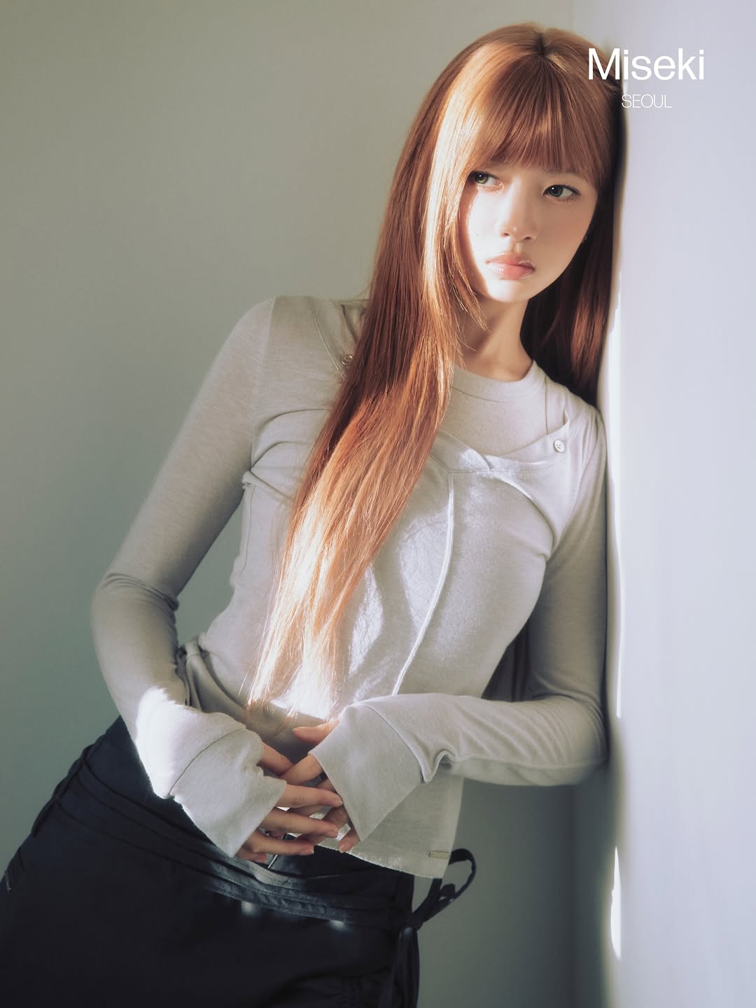 IVE Rei in Miseki Seoul 26SS campaign