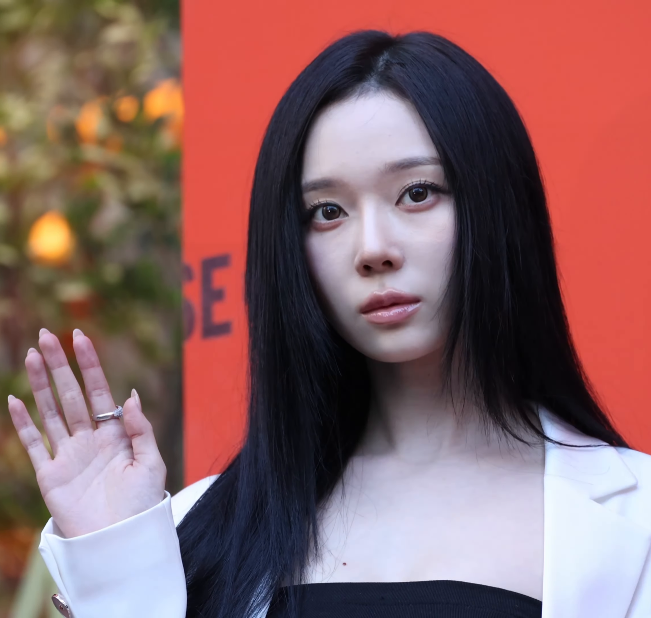 Winter of aespa at the Mise-en-Scene event, February 2026