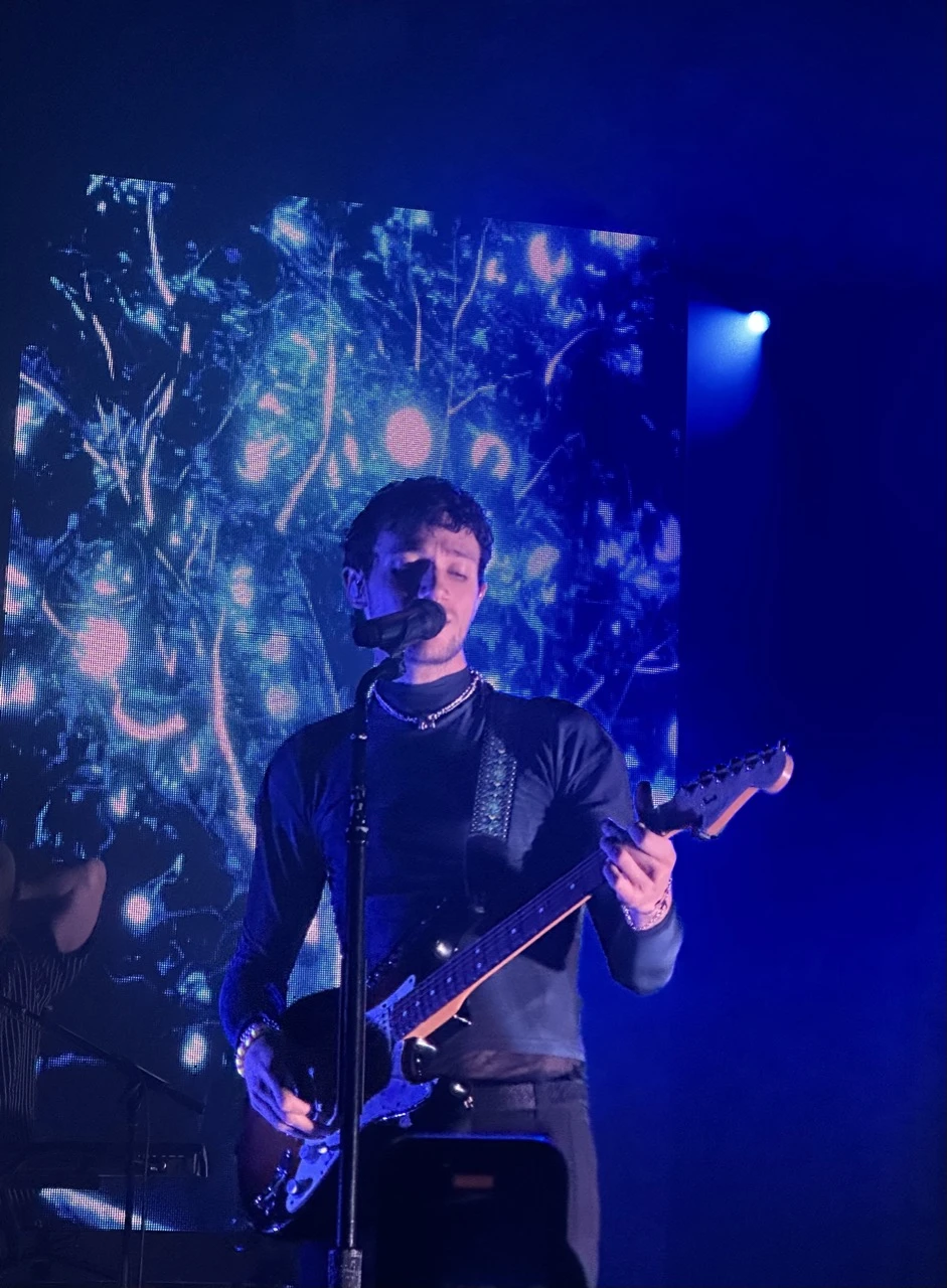 Jeremy Zucker performing live during the Is Nothing Sacred? tour in 2023