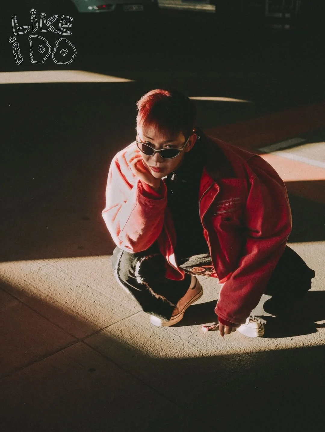 Jo Kwon at a Korean entertainment press event