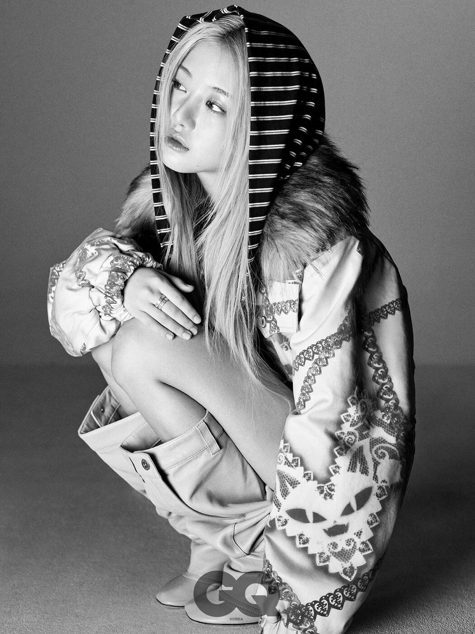 Na Haeun photographed for GQ Korea in November 2025