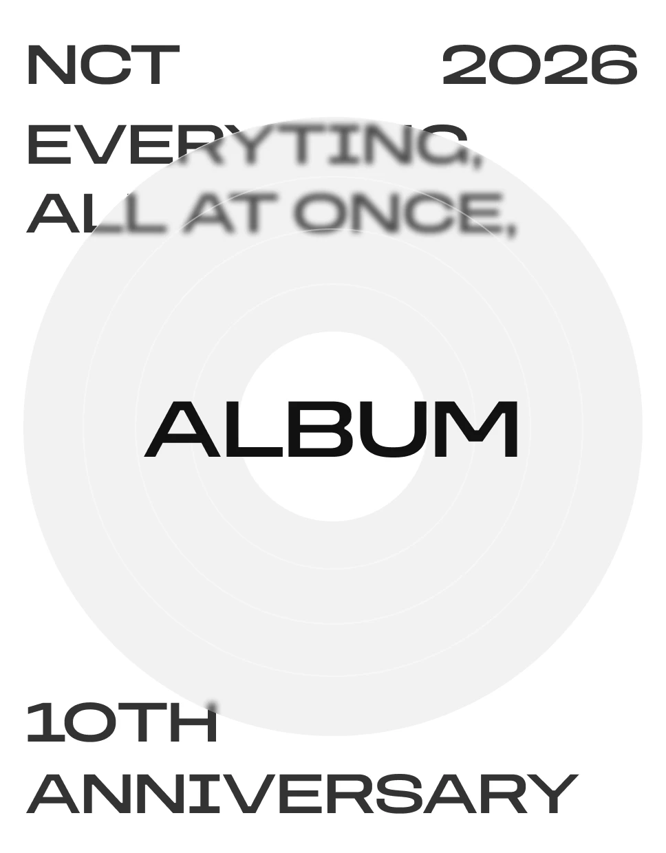 NCT 2026 album promotional artwork from the official anniversary campaign site