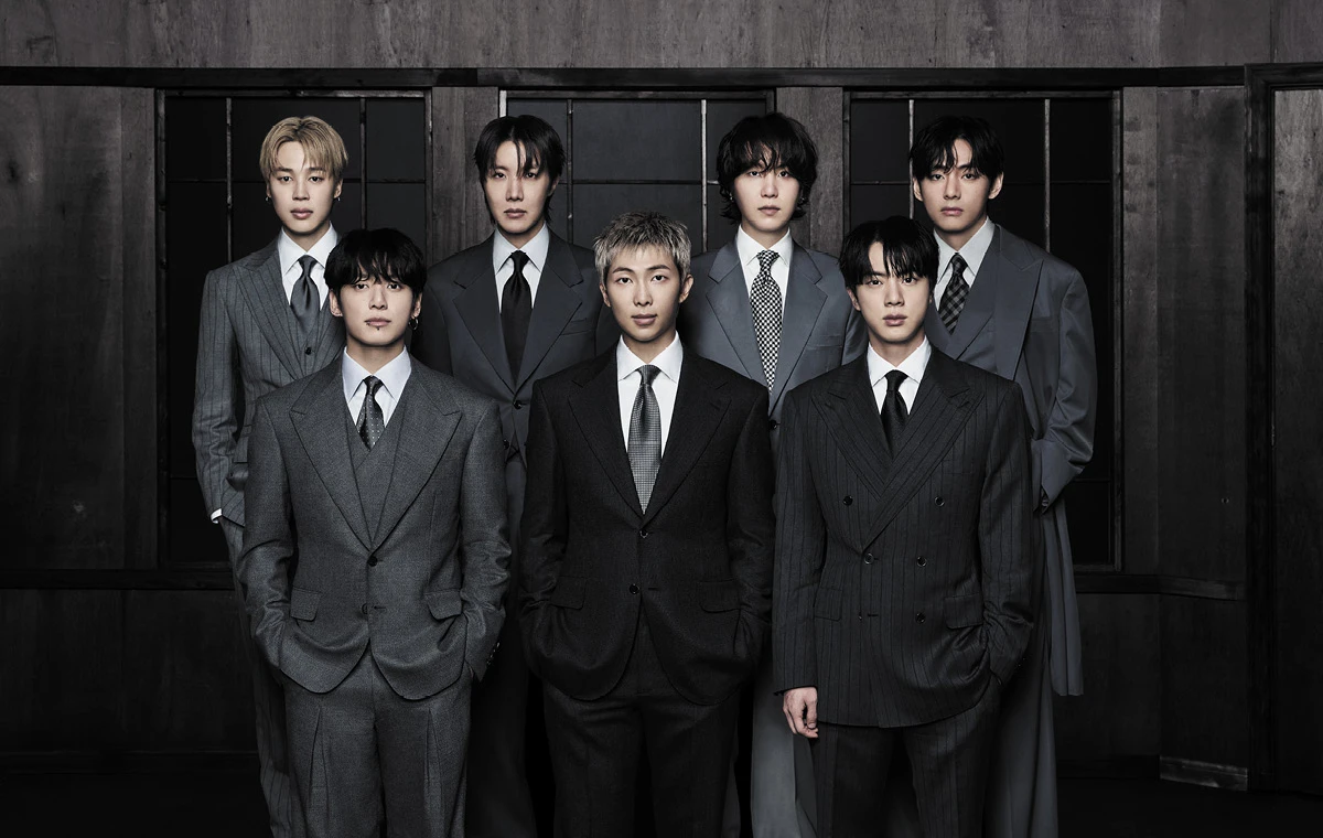 BTS in the official 2026 American Music Awards nominee portrait