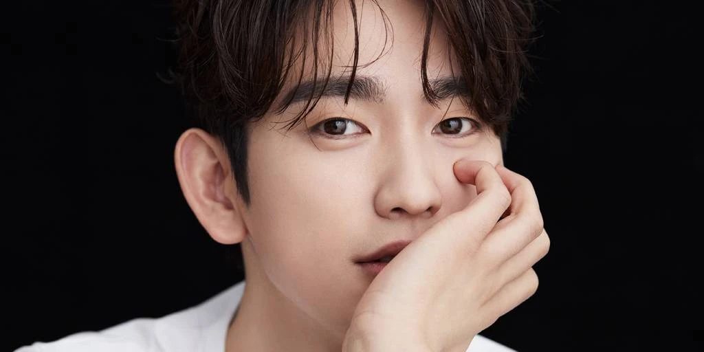 Park Jinyoung in a studio portrait from BH Entertainment