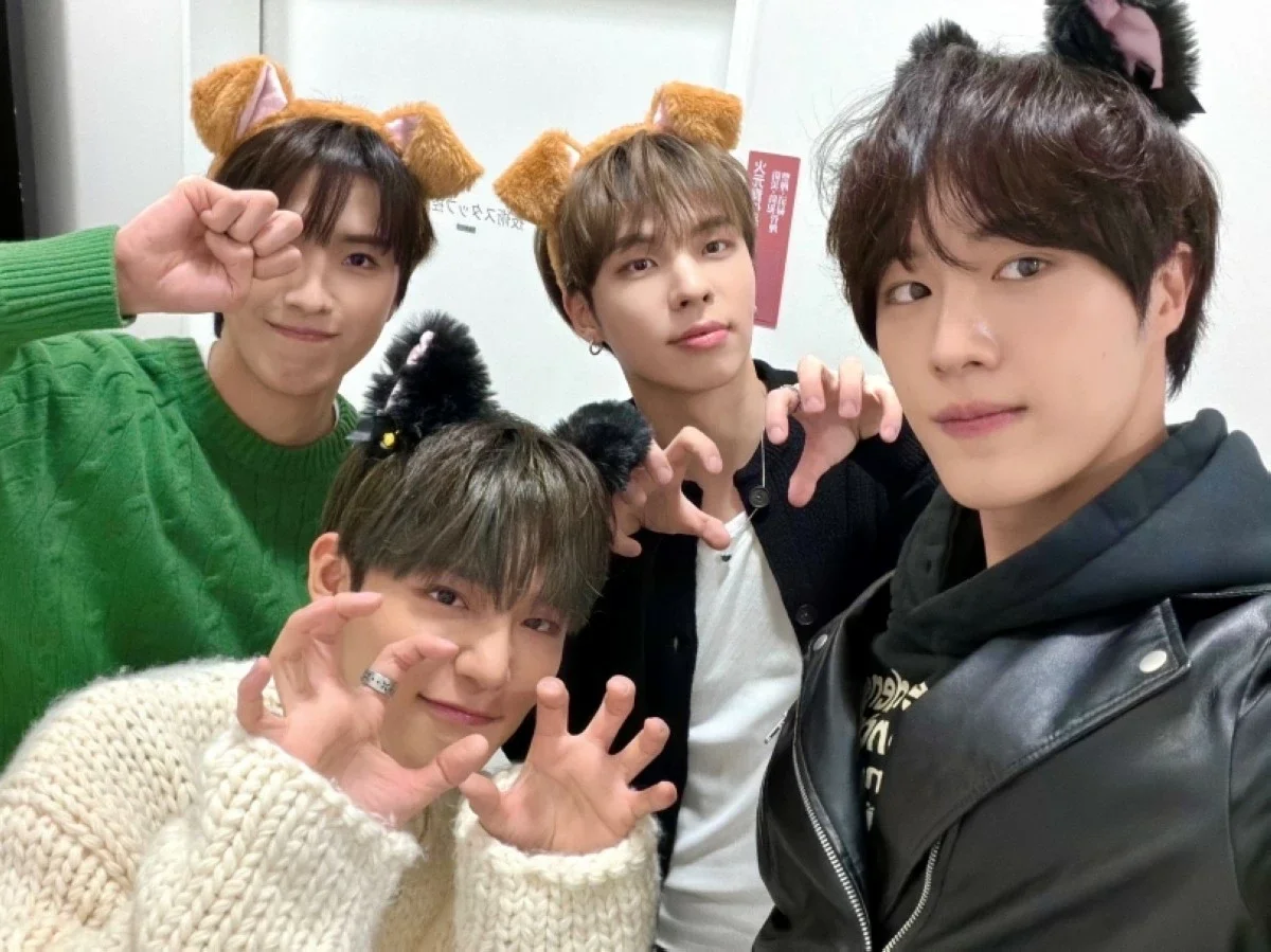 CIX members in the official Cinema music video scene